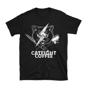 Catfight Coffee - Bowie Logo T-Shirt - Black