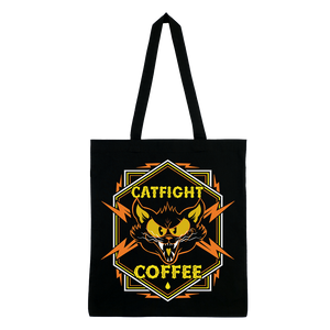 Catfight Coffee - Iron Claw Logo Bag - Black