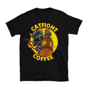 Catfight Coffee - Big Ben T-Shirt - Black