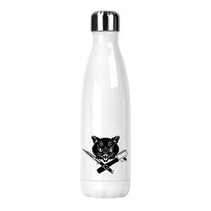 Catfight Coffee - Gang Logo Travel Bottle - White